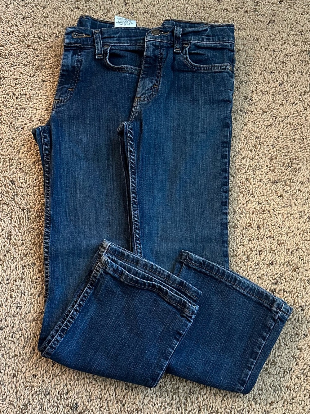 Boys WRANGLER Boot Cut Jeans Size 10 Slim